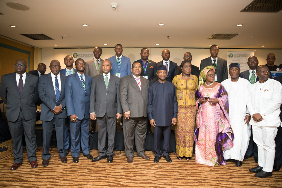 VP attends the 15th Annual Meeting of the Board of Governors of Ecowas Bank Investment on 22/08/2017