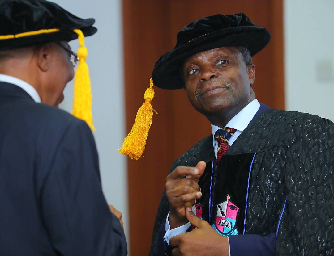 Greatness Comes Only From Service to Others – Osinbajo