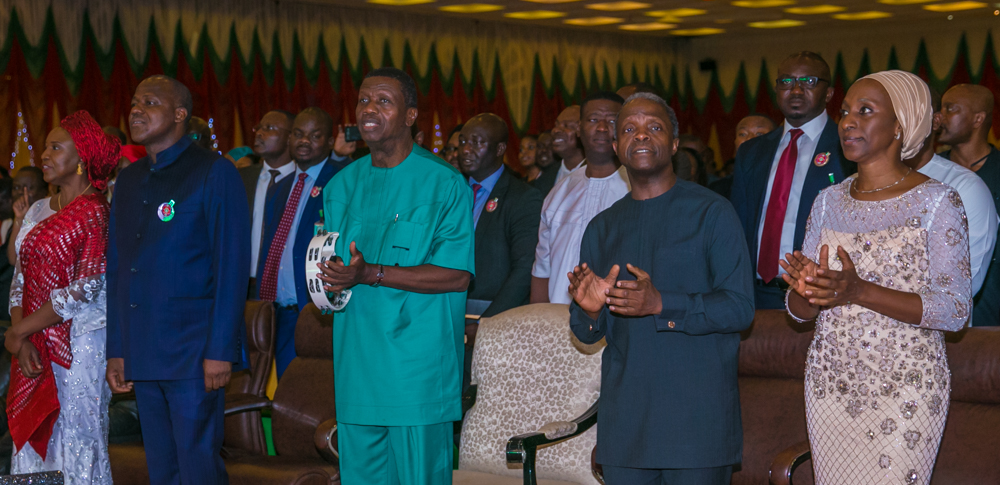 VP Osinbajo Attends Christmas Praise Concert In Banquet Hall On 14/12/2017