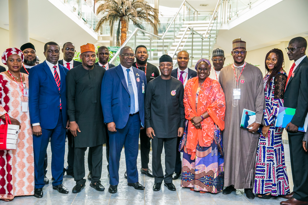 VP Osinbajo Attends National MSME Clinics One Year Report on 19/12/2017