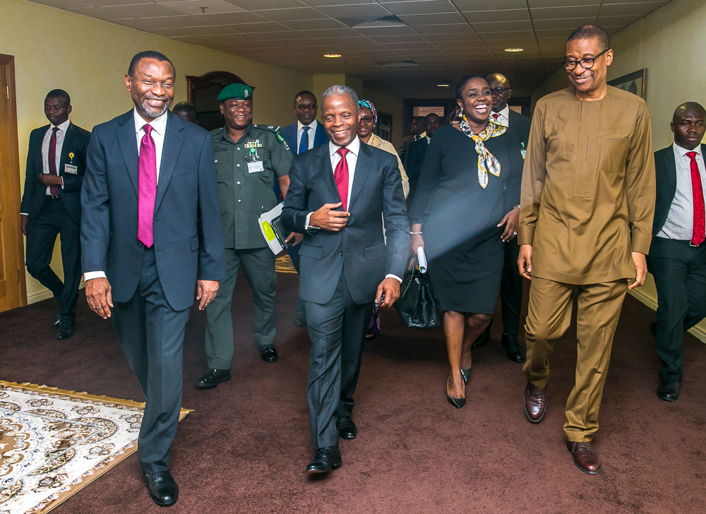 VP Osinbajo Attends The 7th Presidential Quarterly Business Forum At The Presidential Villa On 19/03/2018