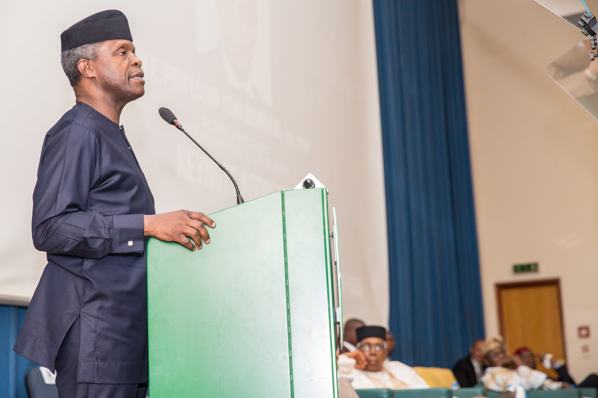 Ag President Yemi Osinbajo Attends Forum On Biafra, 50 Years After on 25/05/2017