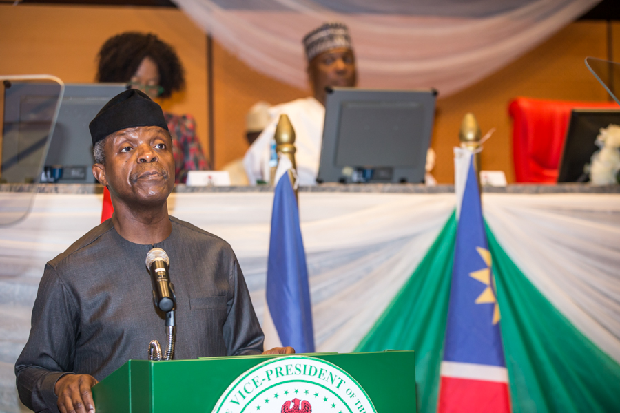 Ag President Osinbajo Attends Commonwealth Speakers Conference In Abuja on 25/07/2017
