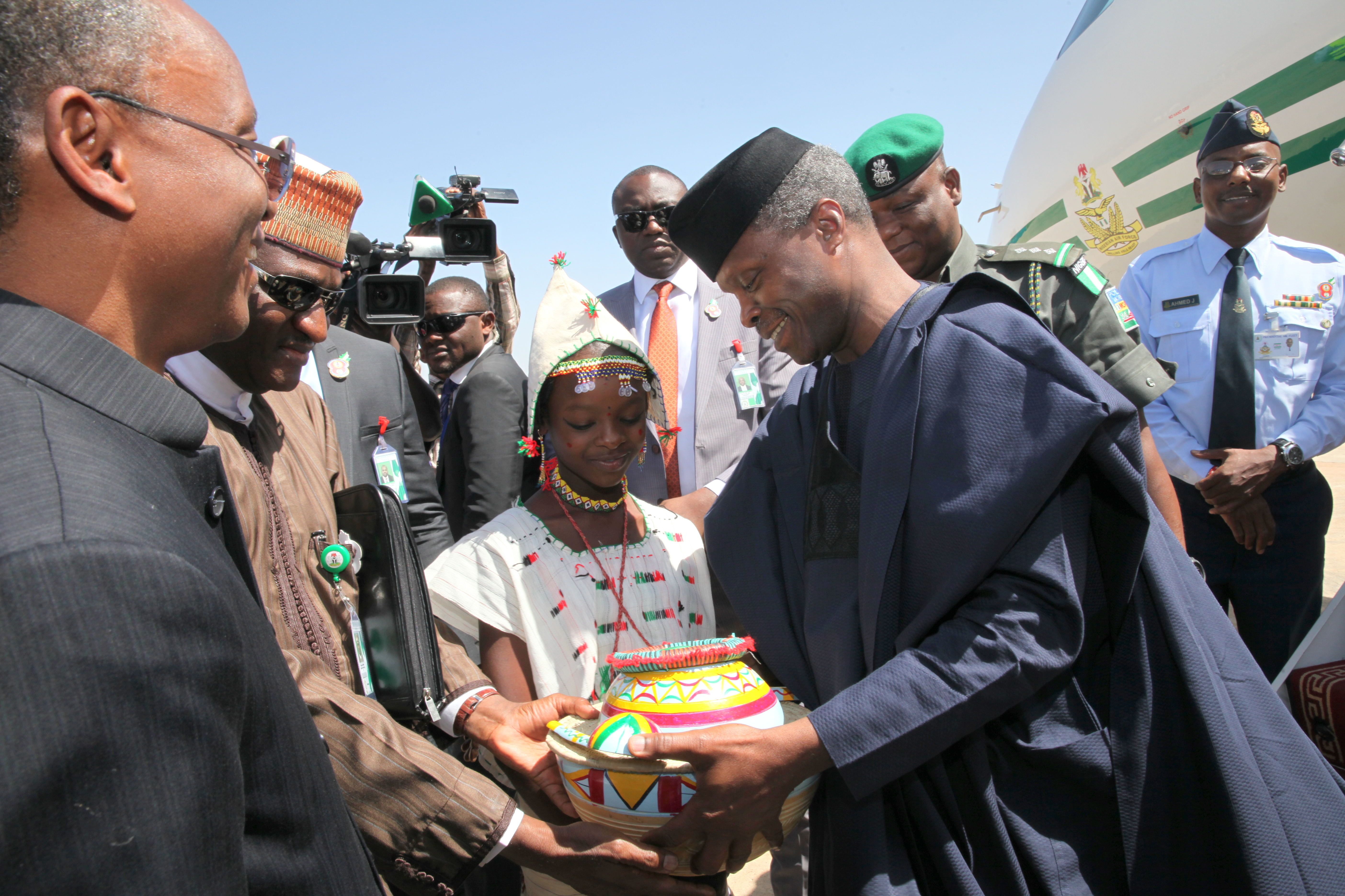VP Osinbajo Attends Ground-Breaking Ceremony Of Affordable Housing Scheme On 12/01/2016