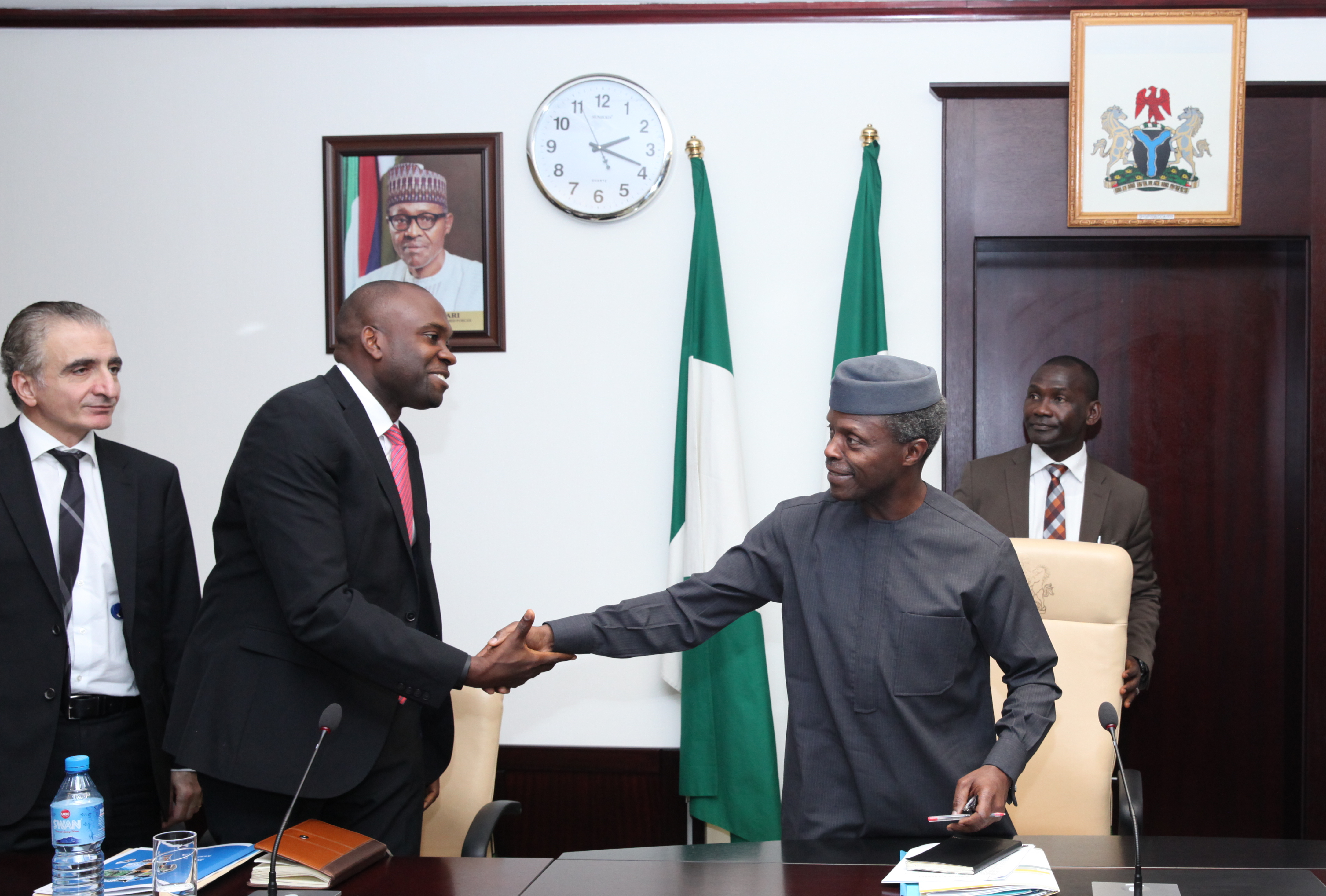 VP Osinbajo Meets Corporate Council On Africa For Upcoming 10th US-Africa Biennial Summit On 18/01/2016