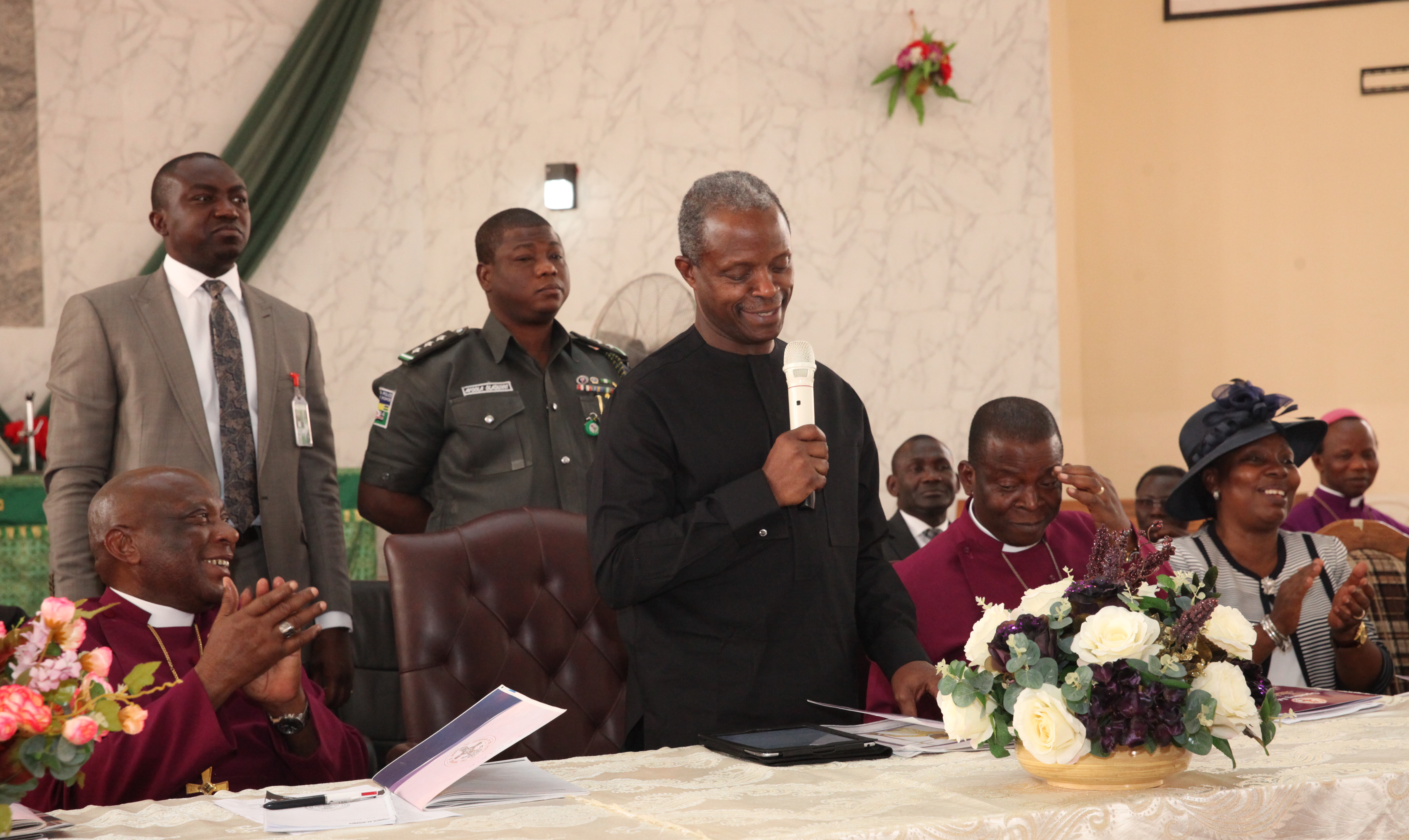 VP Osinbajo Attends The Church Of Nigeria (Anglican Communion) Standing Committee Meeting On 04/02/2016