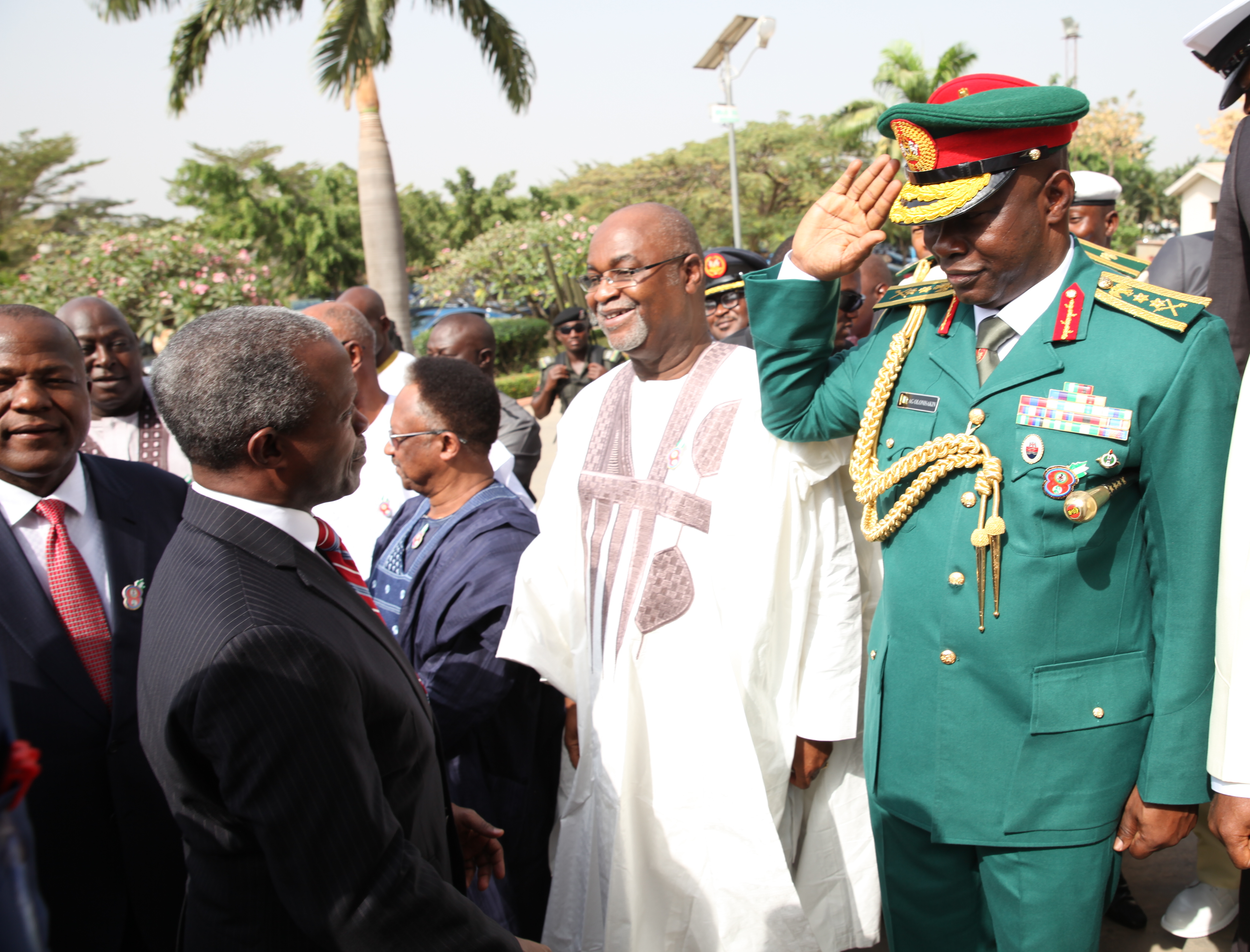 VP Osinbajo Attends 2016 Armed Forces Remembrance Day Celebration Inter-Denominational Church Service On 10/01/2016