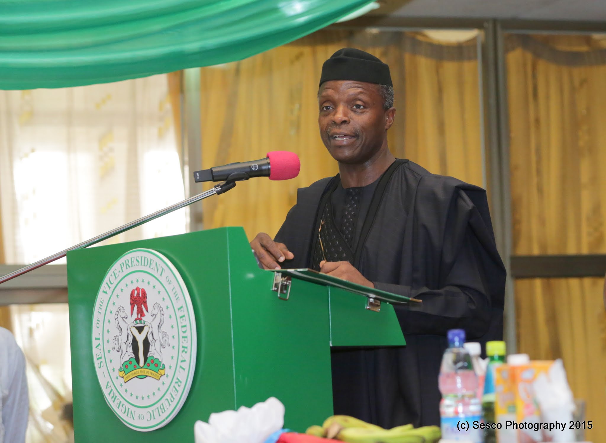 VP Osinbajo Attends Lunch Organised By Kano State Government In Honour Of Mallam Garba Shehu On 08/08/2015