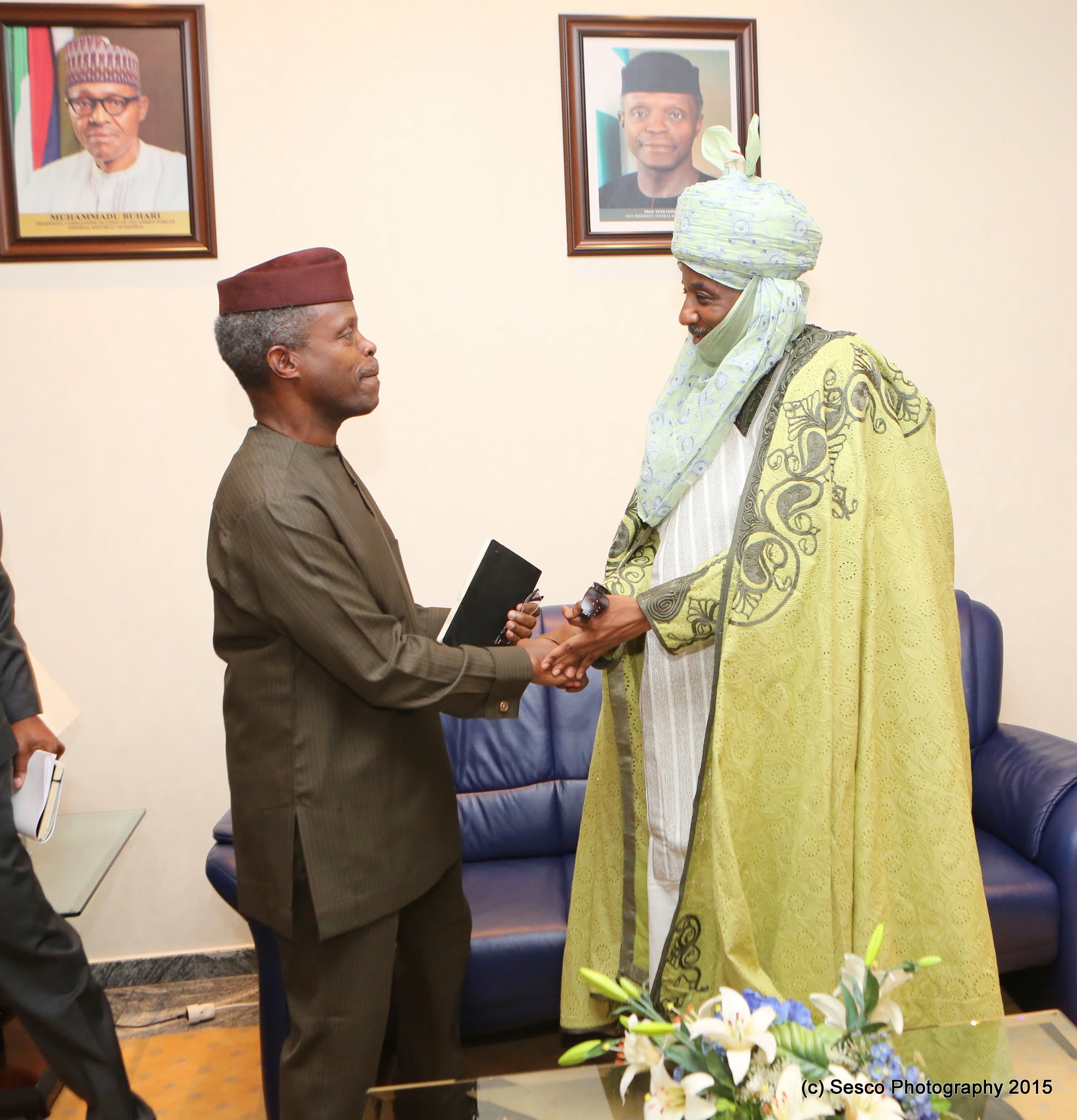Courtesy Visit Of The Emir Of Kano State On 05/08/2015
