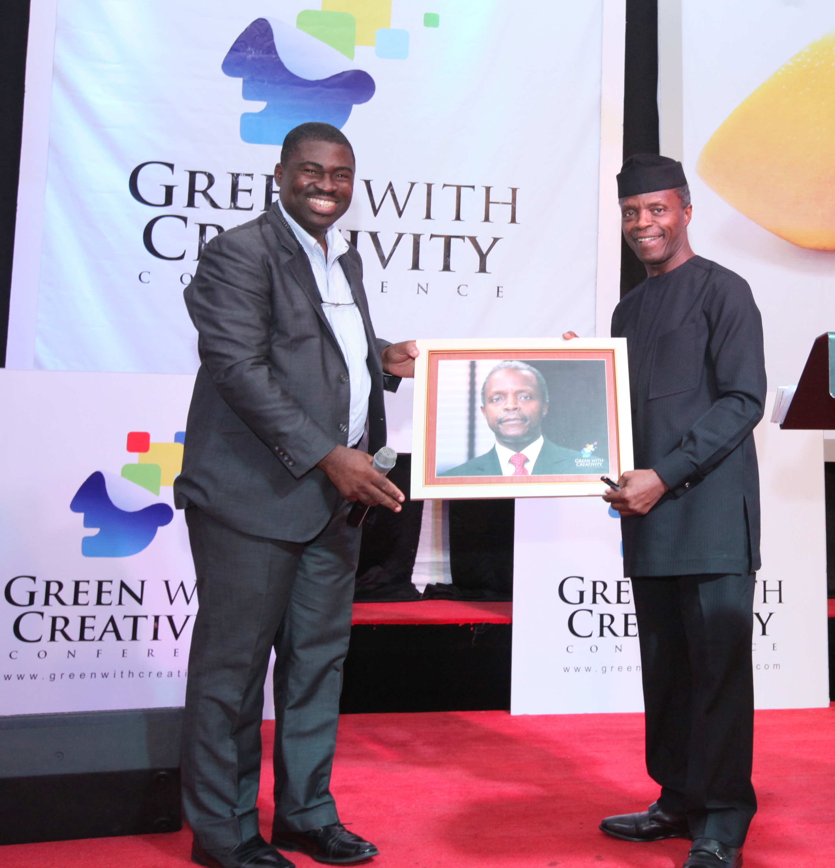 VP Osinbajo Attends The Green With Creativity Conference Lagos On 07/05/2016