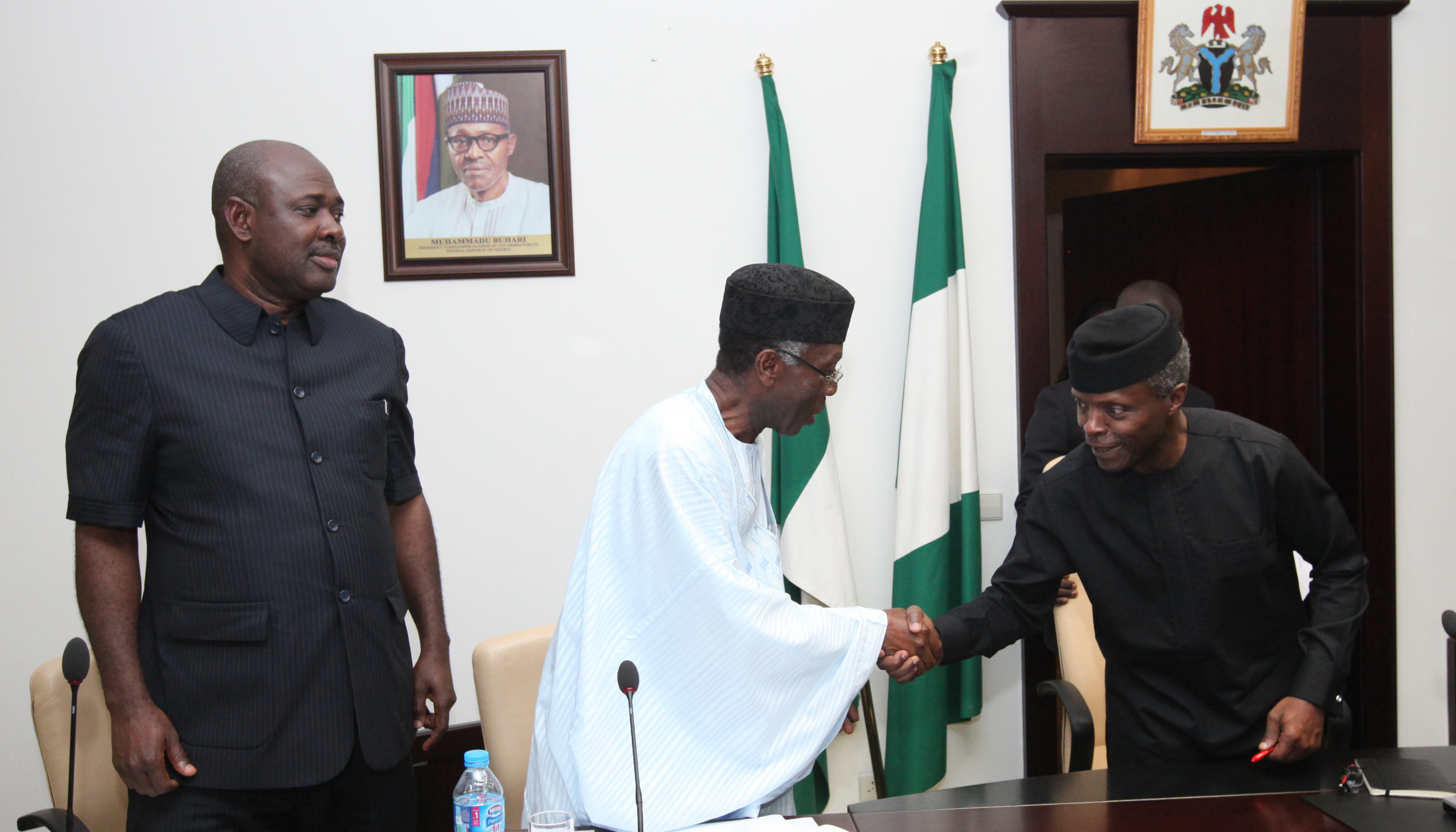 VP Osinabjo Meets With Agricultural Value Chain Committee On 08/06/2016