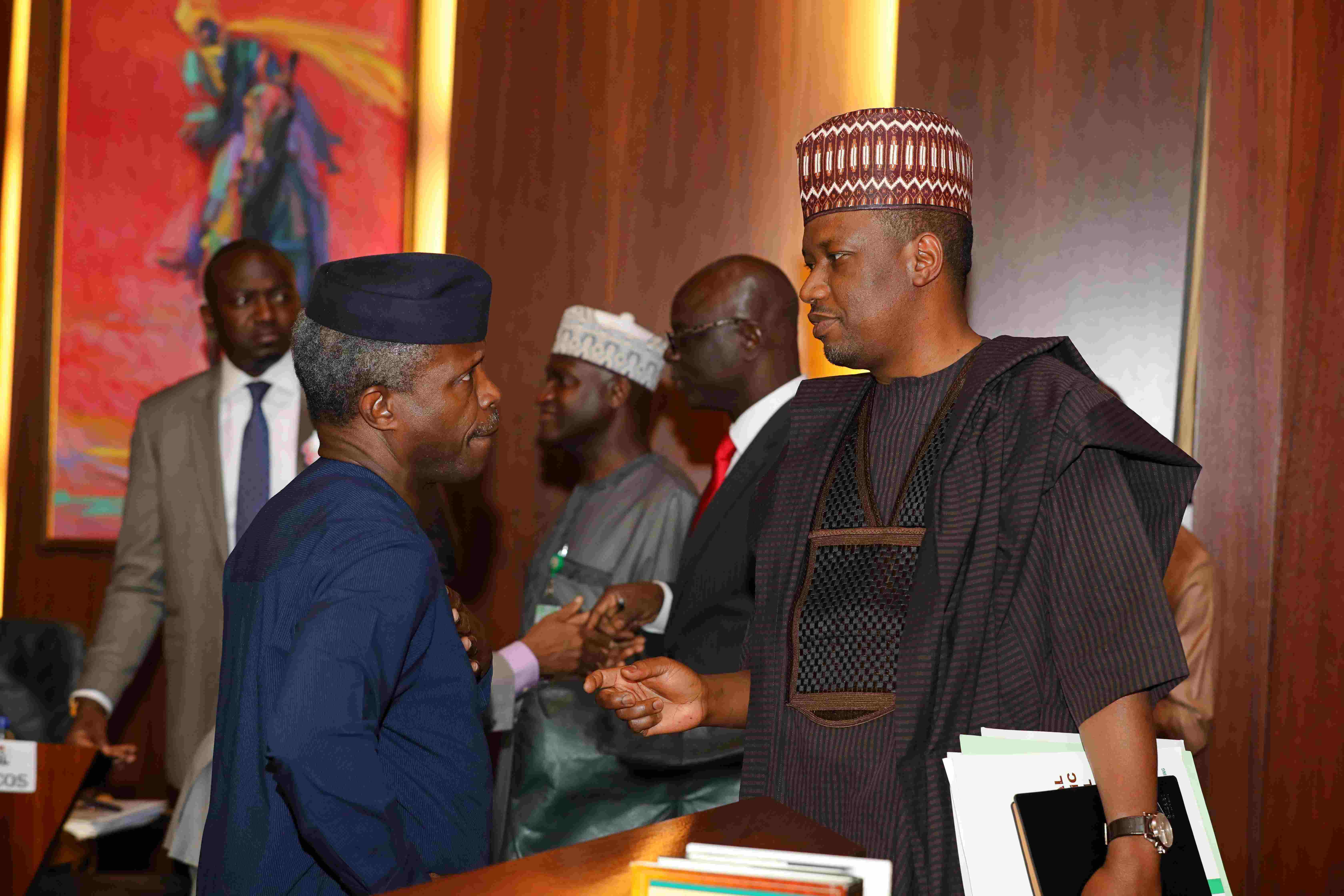 VP Osinbajo At The National Economic Council (NEC) Meeting On 15/12/2016