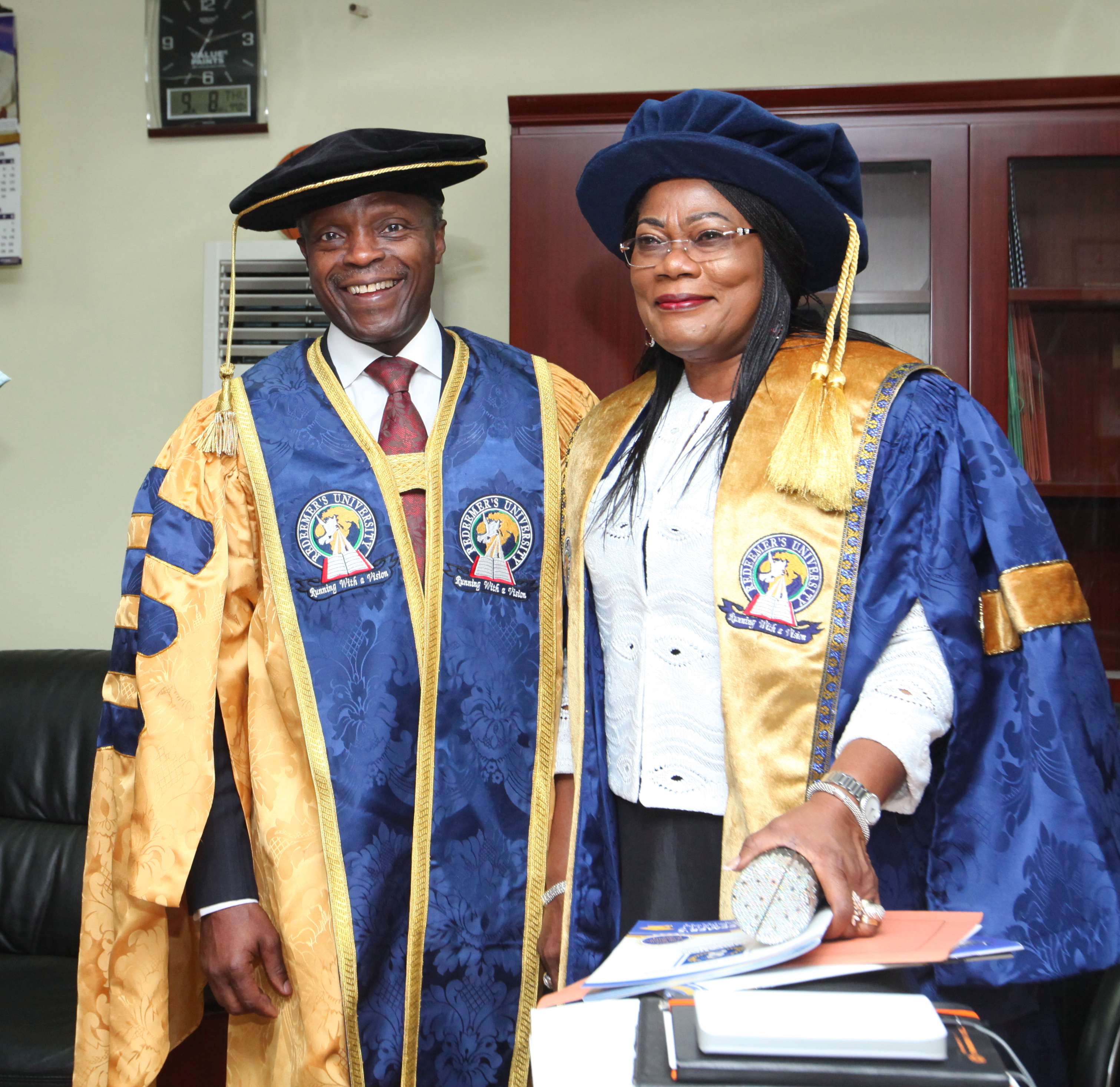 VP Osinbajo At The 8th Convocation Ceremony Of Redeemer’s University Ede, Osun State On 08/09/2016