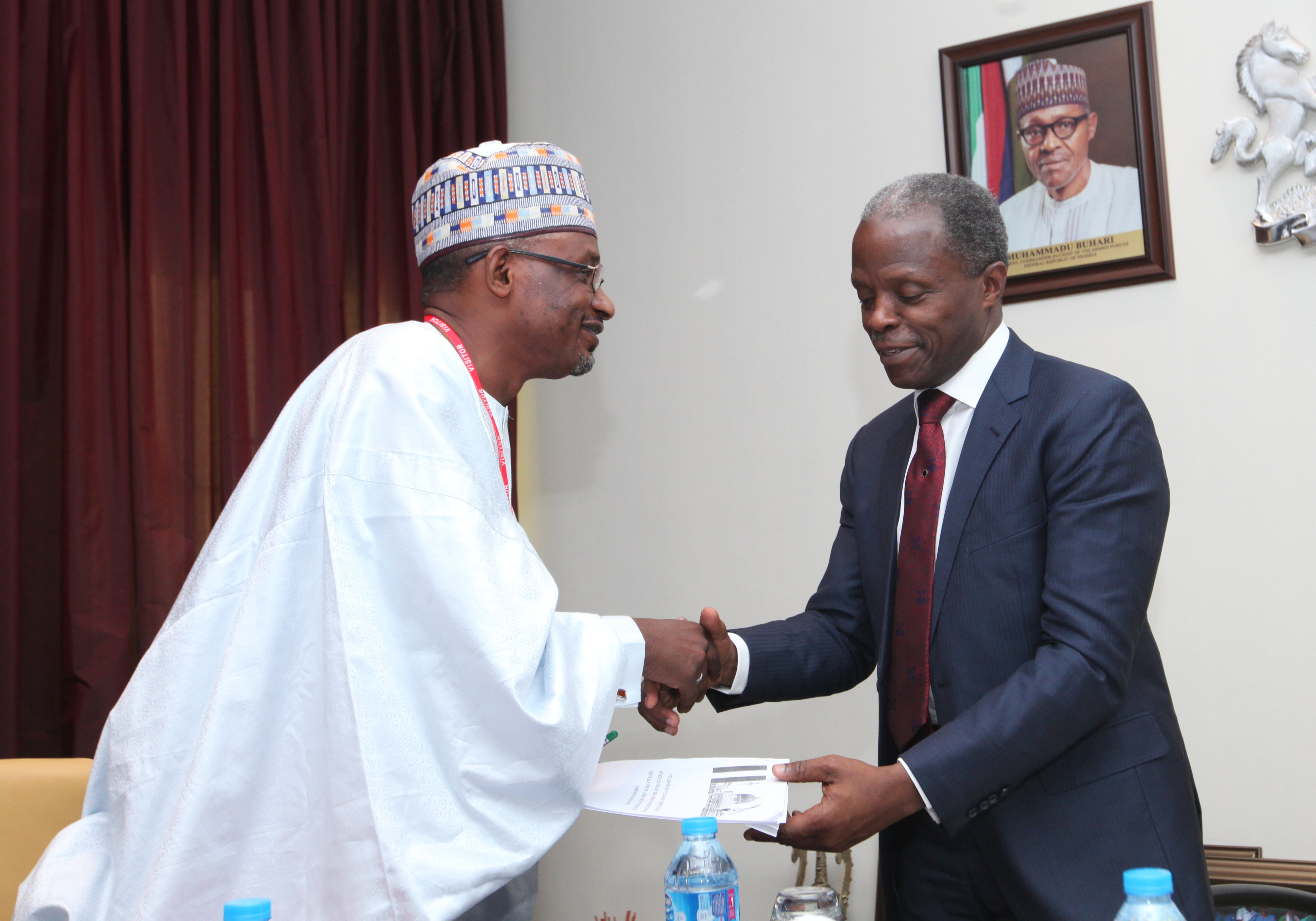 VP Osinbajo Meets With House Committee On CCTV Project On 21/06/2016