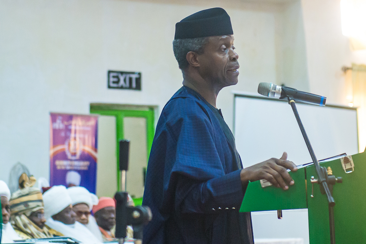 VP Osinbajo At The Symposium To Mark The 10th Anniversary Of Ascension To The Throne As The 20th Sultan Of Sokoto On 03/11/2016