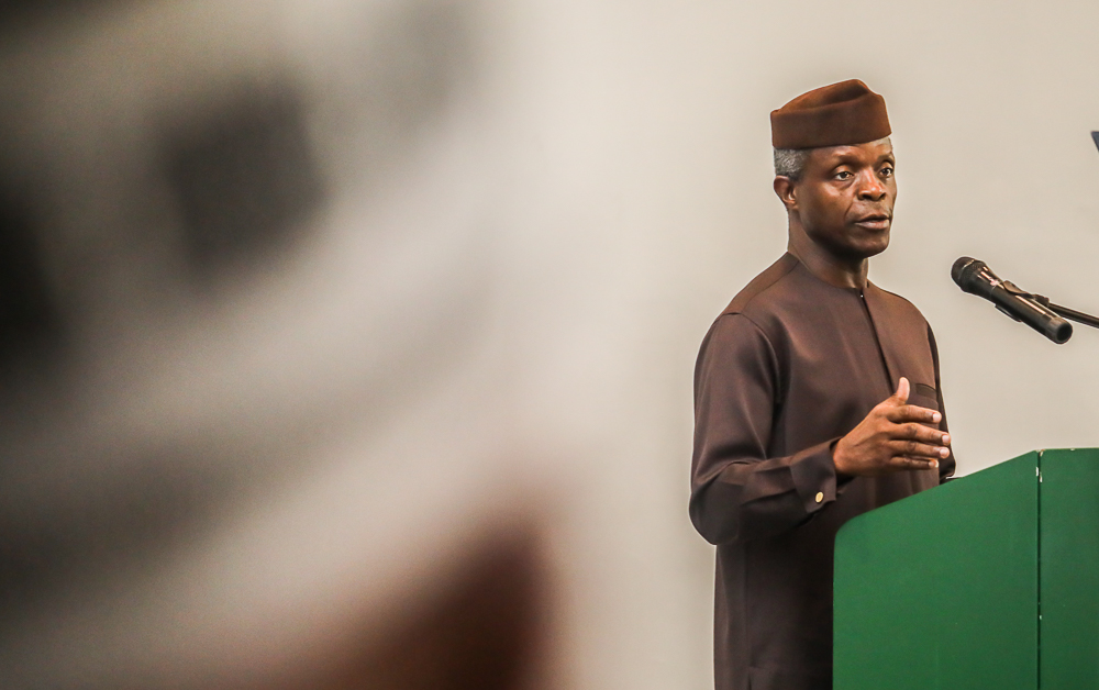 VP Osinbajo Declares Open A One-Day Retreat For National Boundary Commission (NBC) On Border Management On 21/05/2018