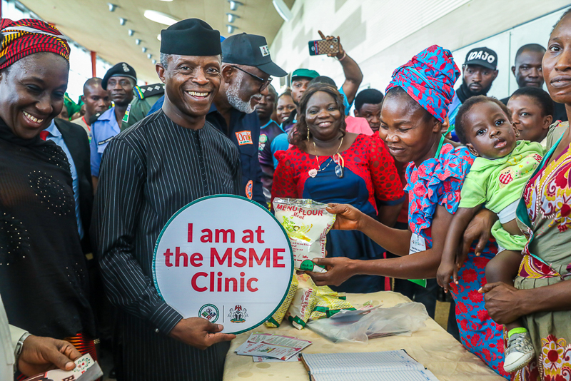 VP Osinbajo Attends The Ondo State Edition Of MSMEs Clinics On 03/05/2018
