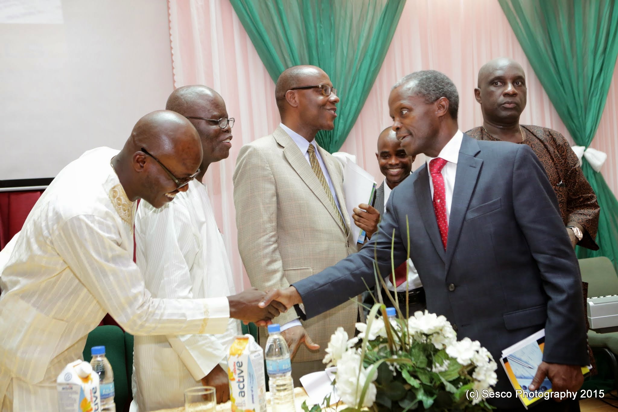 VP Osinbajo At The Book Launch; Fundamentals Of Accounting And Administration For Churches By Pastor Moses On 17/05/2015
