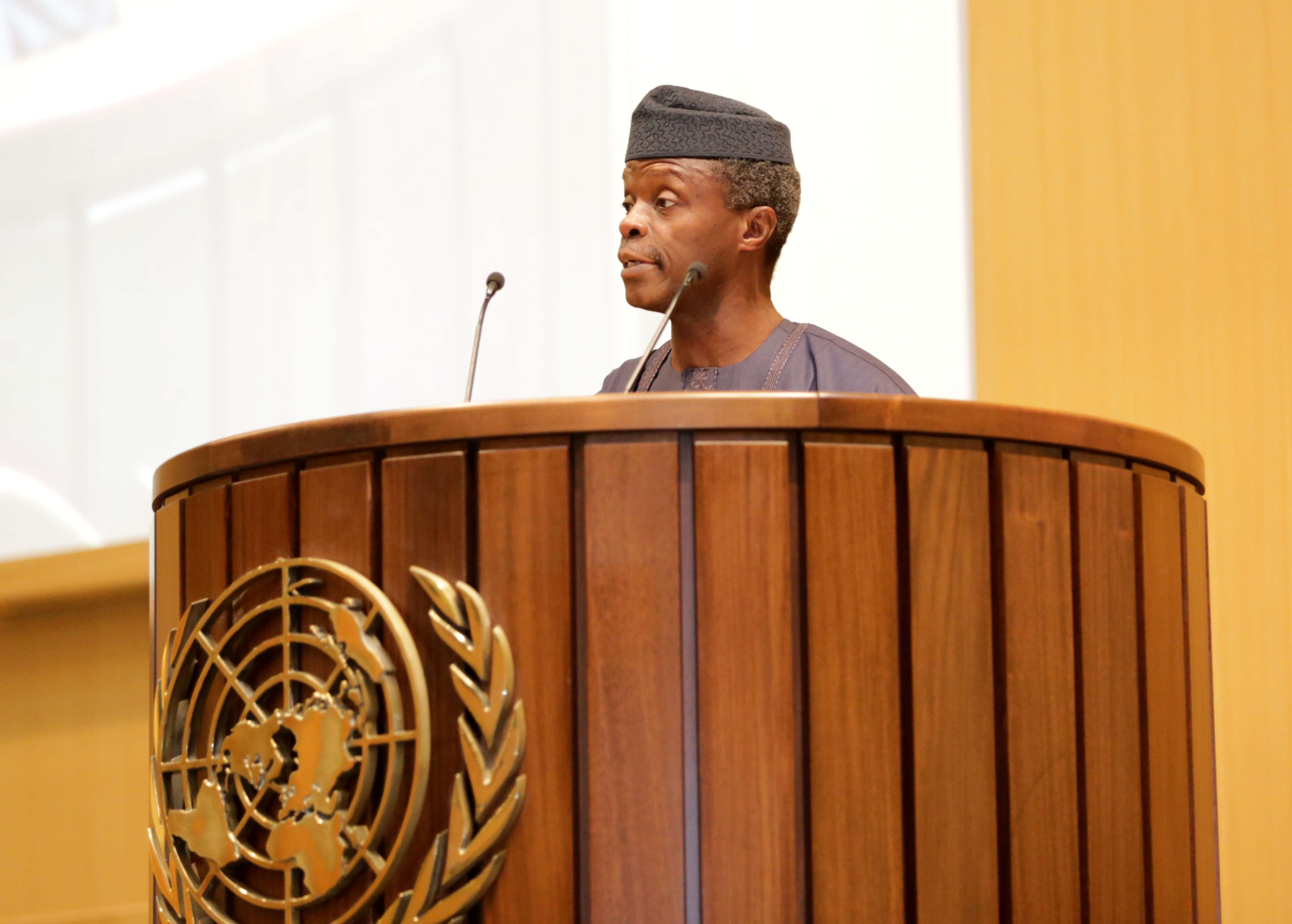 VP Osinbajo Attends 3rd International Conference, Financing For Development Addis Ababa On 14/07/2015