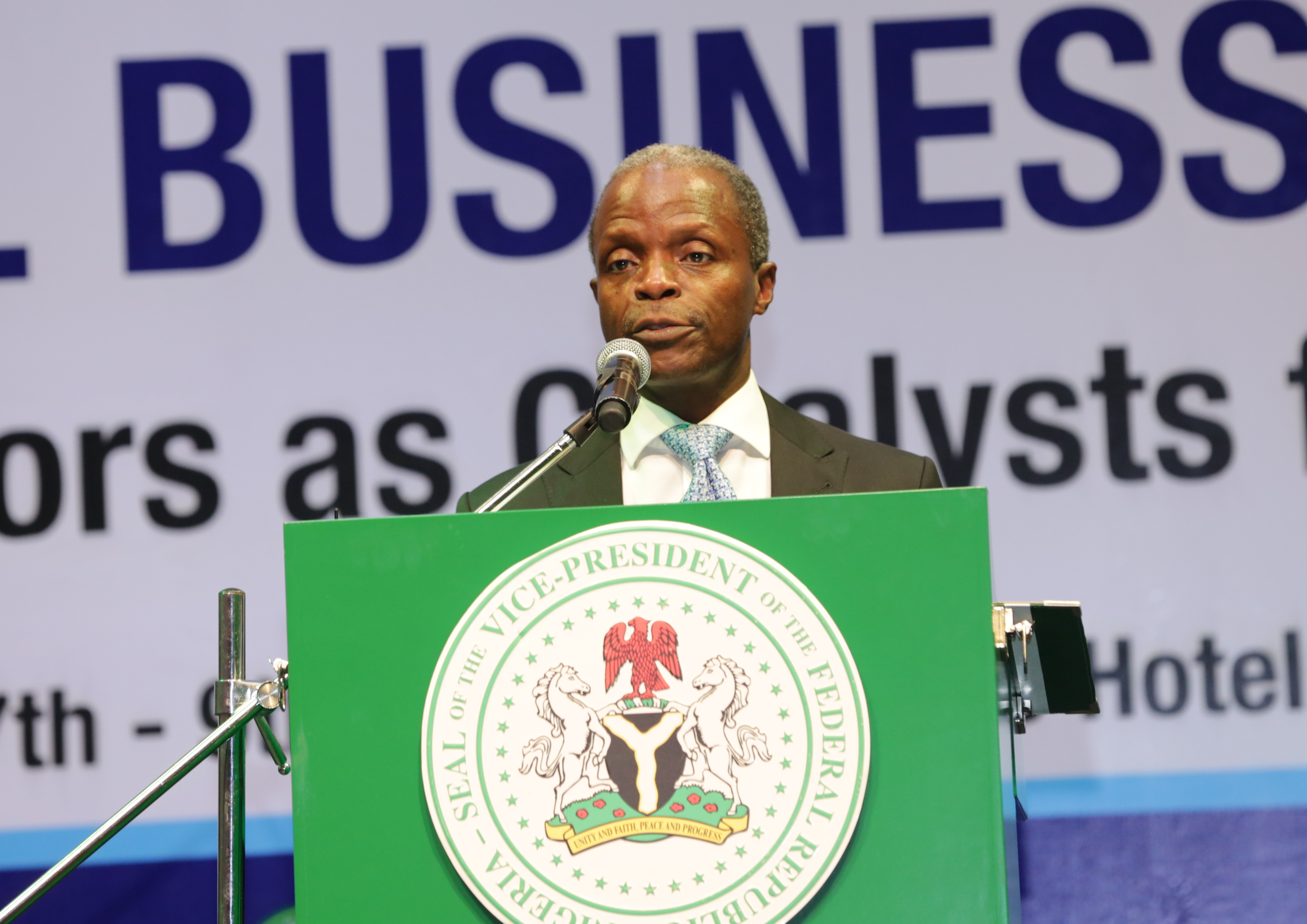 VP Osinbajo At The 9th Annual Law Conference On 07/06/2015