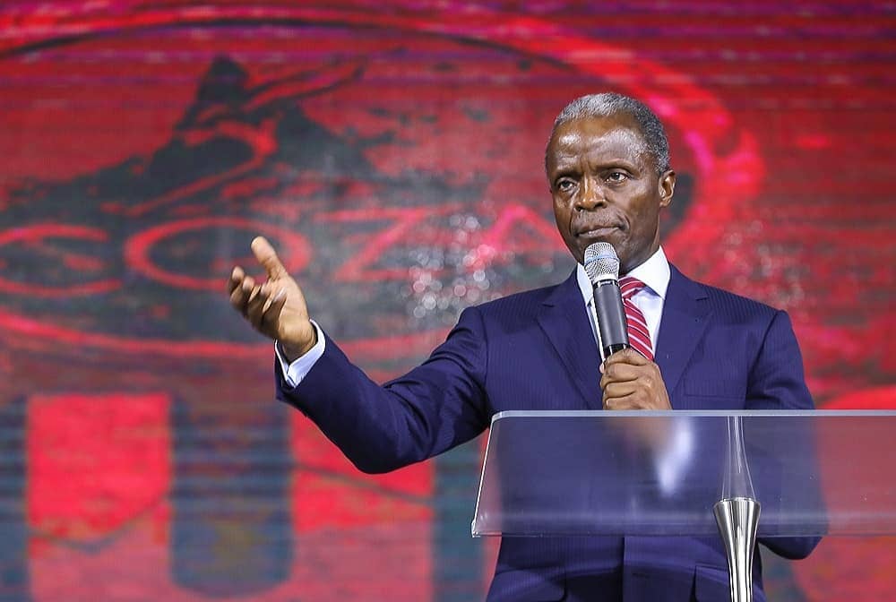 VP Osinbajo Attends Commonwealth Of Zion Assembly (COZA), With US Preacher, Bishop T.D. Jakes On 20/05/2018