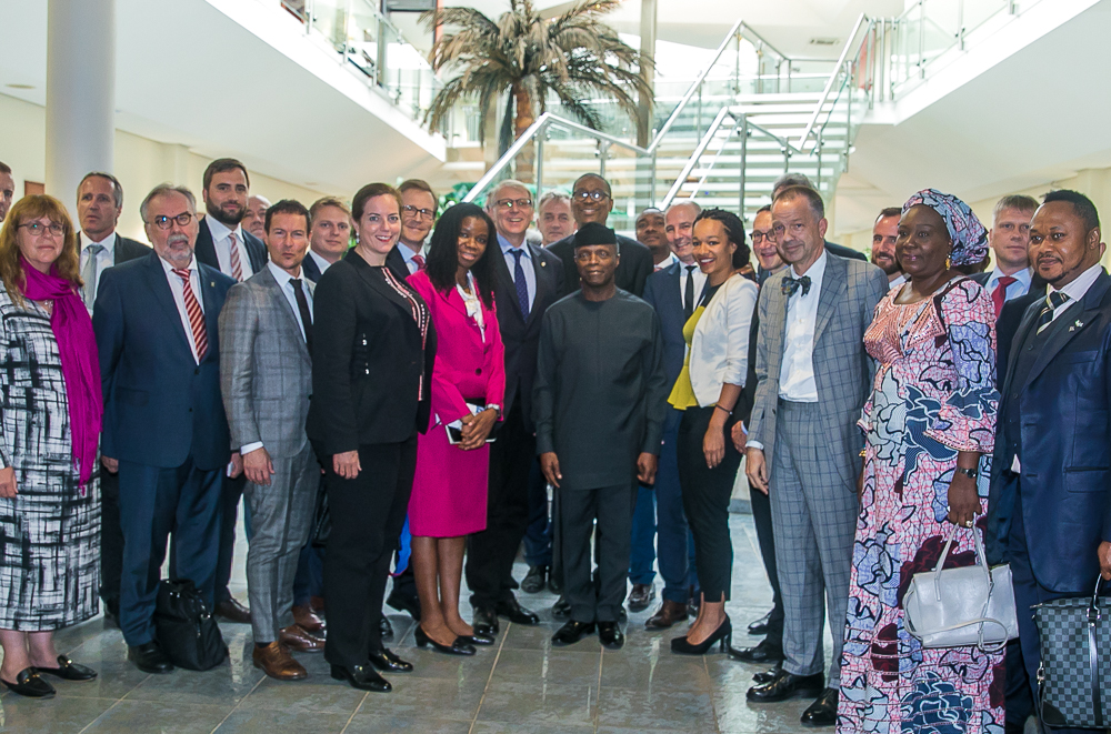 VP Osinbajo Receives A Delegation Of German Industry & Commerce In Nigeria On 19/06/2018