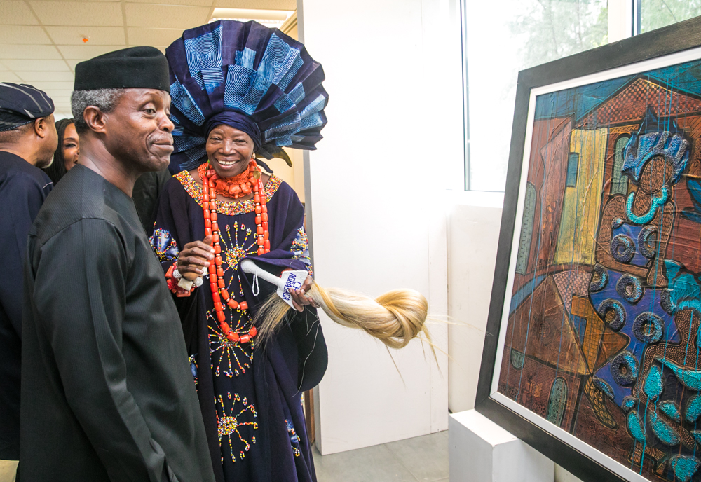 VP Osinbajo Opens Exhibition Of 12 Master Artists On 02/06/2018