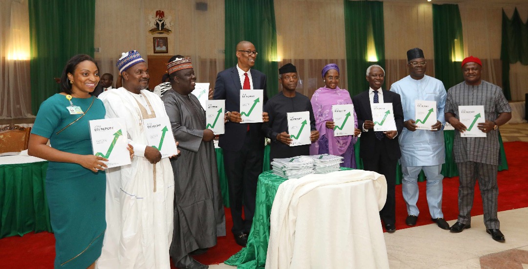 VP Osinbajo Attends Launch Of The 2018 Executive Order (EO1) Report Of PEBEC On 25/06/2018