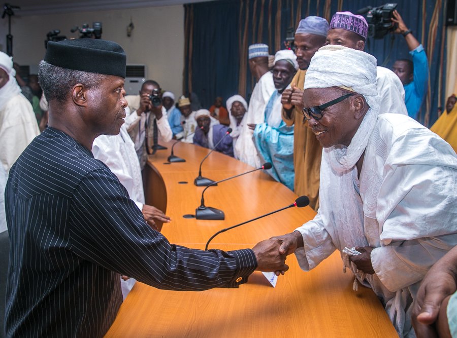 VP Osinbajo Commiserates With People Of Sokoto & Commissions BUA Cement Factory On 17/07/2018