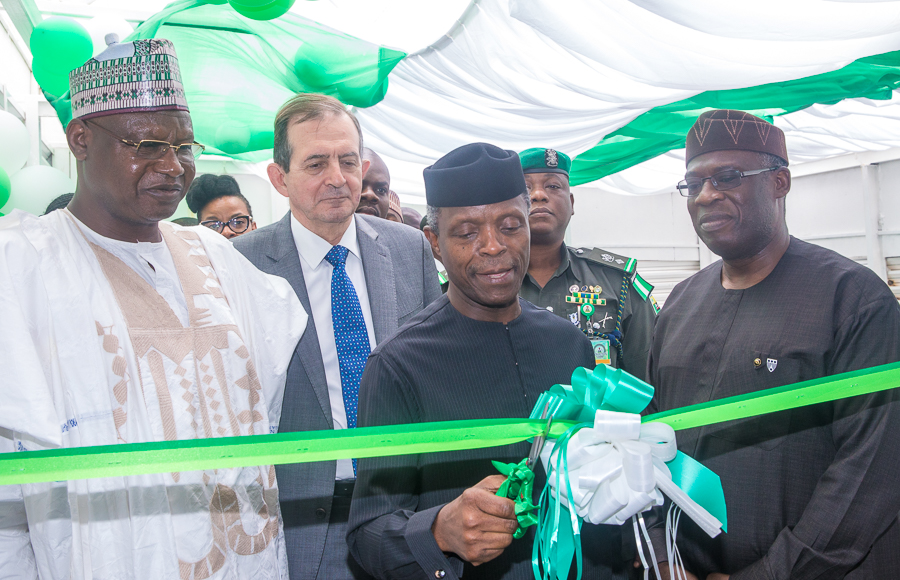 Ag President Osinbajo Launches Nigeria Climate Innovation Centre (NCIC) at LBS On 03/08/2018