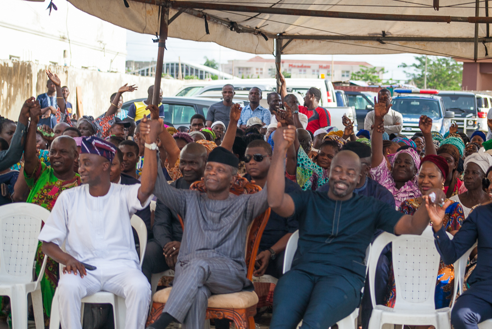 VP Osinbajo Meets With Cross Section Of APC Members In Lagos On 28/09/2018