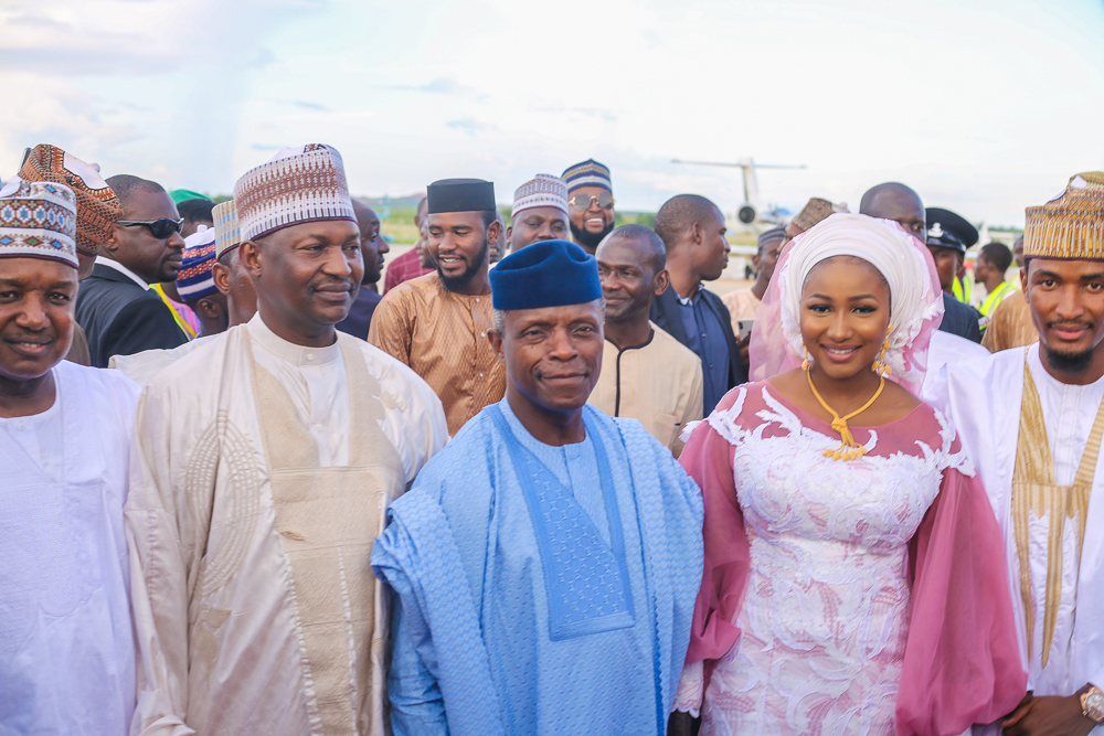 VP Osinbajo Attends Wedding Fatiha Of Zakiyya Abubakar Malami & Saifullahi Mai Gishiri On 08/09/2018