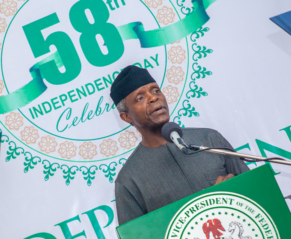 VP Osinbajo Declares Open 2018 Independence Day Photo Exhibition On 25/09/2018
