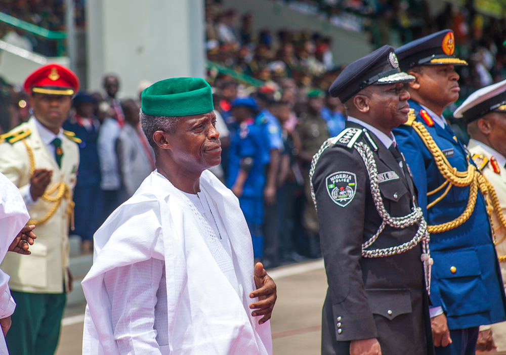 VP Osinbajo Attends 58th Independence Day Parade On 01/10/2018
