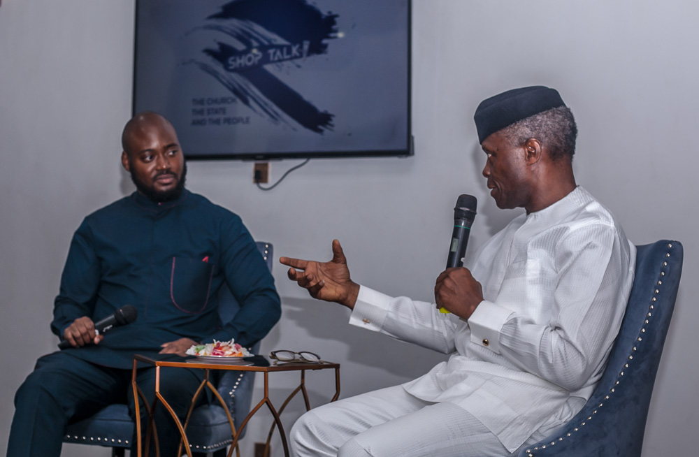 VP Osinbajo Hosted At Shop Talk Conference: The Church, The State & The People On 28/10/2018