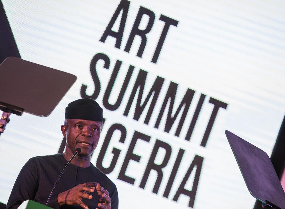 VP Osinbajo Declares Open The Art Summit Nigeria On 30/10/2018