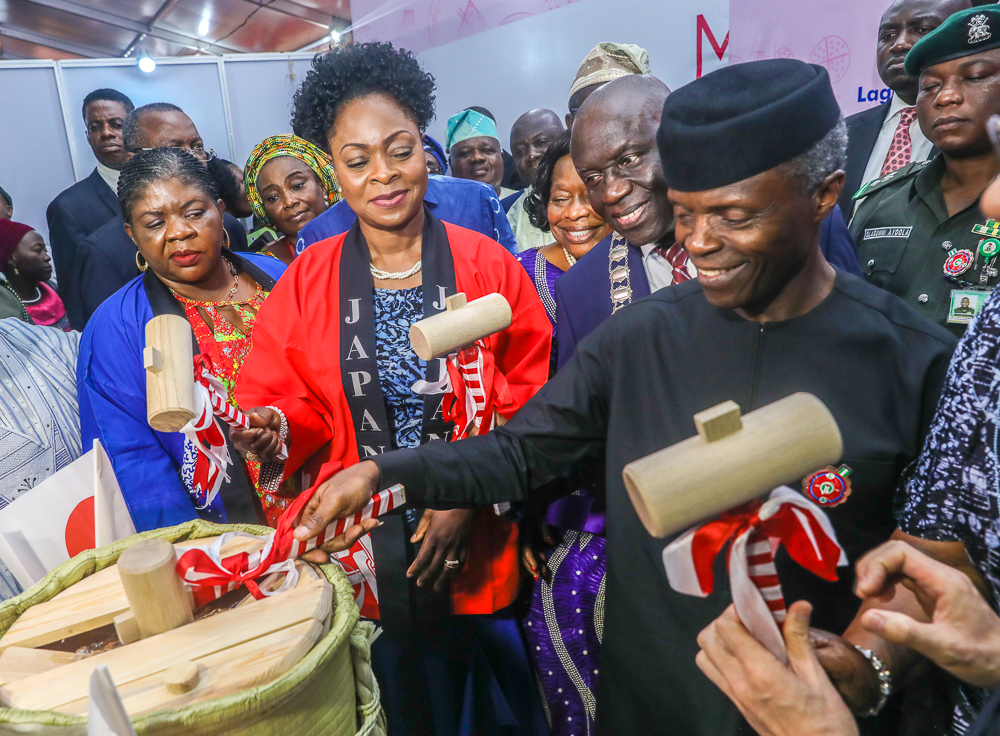VP Osinbajo Declares Open Lagos International Trade Fair On 02/11/2018