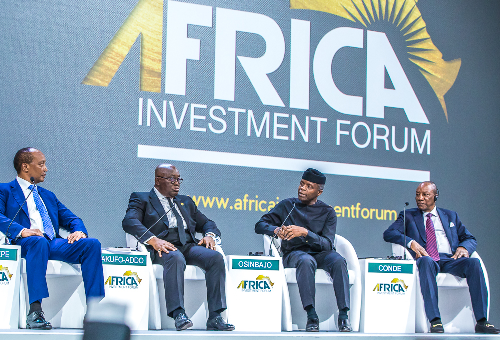 Africa Investment Forum, A Game-Changer, & New Era In Continent’s Development, Says VP Osinbajo