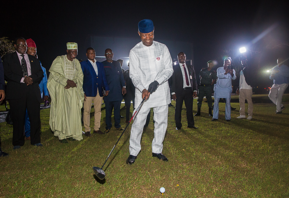 VP Osinbajo Attends 50th Anniversary Of Ikeja Golf Club, Lagos On 01/12/2018