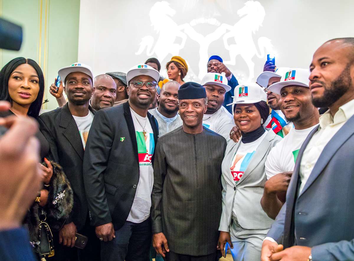 No Country Can Survive With Grand Corruption, VP Osinbajo Says At Germany Diaspora Town Hall Meeting 
