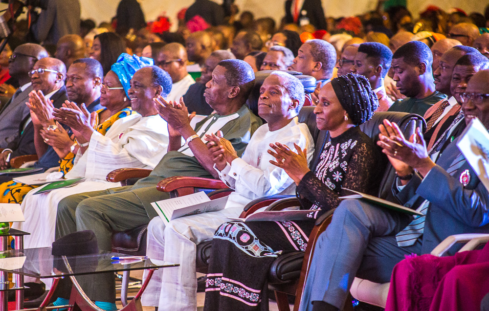 VP Osinbajo Attends State House Christmas Concert In Abuja On 13/12/2018