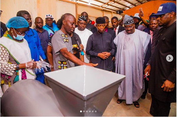 VP Osinbajo Launches MSMEs Shared Facilities In Oyo State On 22/12/2018