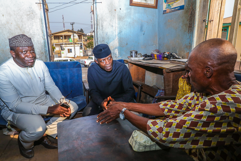 VP Osinbajo Continues Family Chats In Ekiti & Next Level Engagements on 21/01/2019