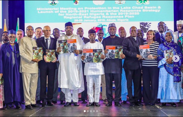 VP Osinbajo Attends Ministerial Meeting On Protection Of Lake Chad Basin On 29/01/2019