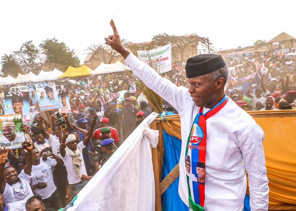 VP Osinbajo Continues Next Level Engagements In Kogi State On 02/02/2019