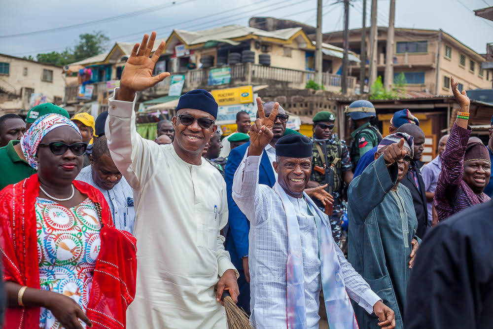 VP Osinbajo In Ogun State  With APC Gubernatorial Candidate, Dapo Abiodun, Continues Next Level Engagements On 06/03/2019