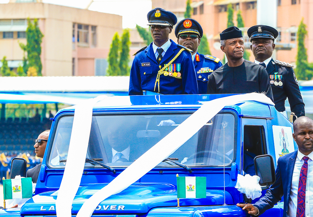 VP Osinbajo Attends Nigerian Air Force (NAF) 55th Anniversary Celebration On 29/04/2019