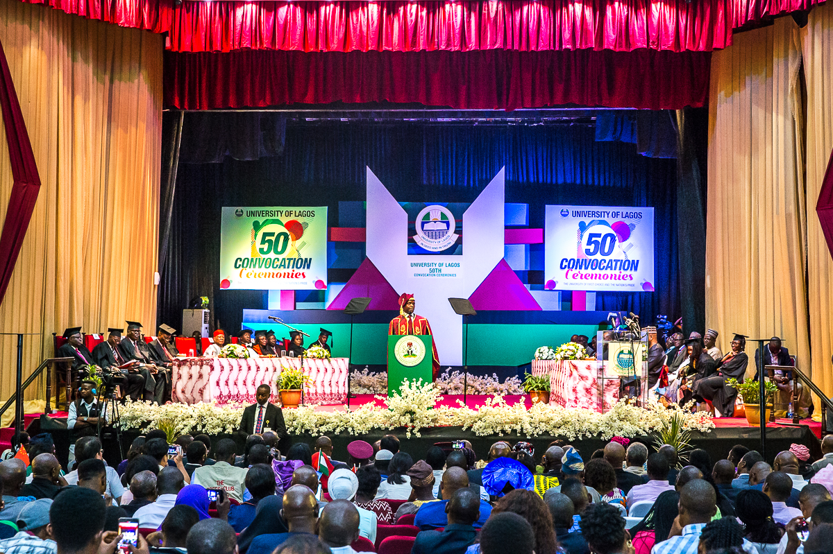 VP Osinbajo Delivers Convocation Lecture At UNILAG’s 50th Convocation Ceremonies On 01/04/2019