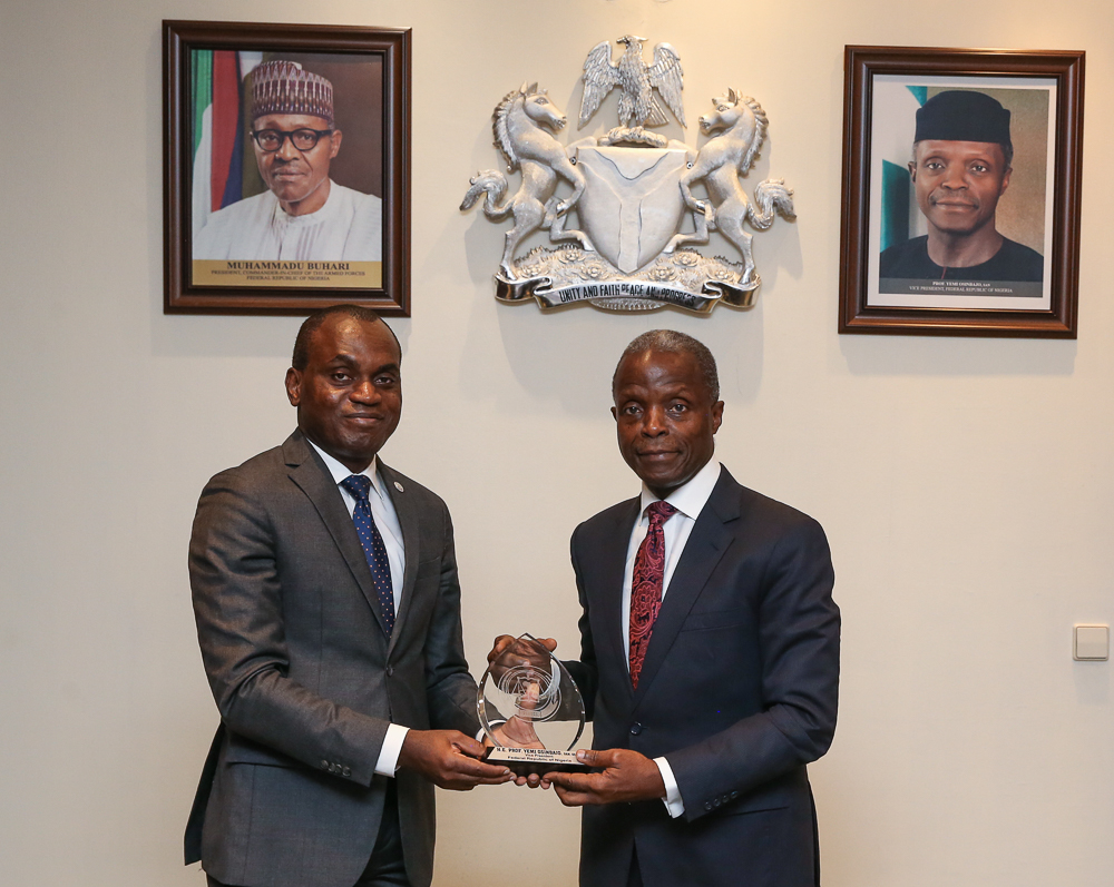 VP Osinbajo Receives Delegation From African Court Of Human and Peoples’ Rights On 02/05/2019