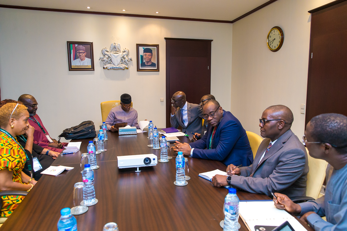 VP Osinbajo Meets With CBN, Skodak Agro Industry Project & Other Farmers On 20/05/2019